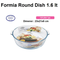 Formia Loyang Kaca Bulat 1600 ml FR891CL16