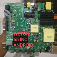 MB - MAINBOARD - MOTHERBOARD - WEYON 55 INC - ANDROID TV - NEW