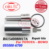095000-6700 Repair Kit R61540080017A Diesel Injector Nozzle DLLA155P965 Valve Orifice 31# For TOYOTA - HOWO Ssangyong / 06K06