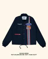 RAWTYPE RIOT Golden Era Winbreaker - Navy S