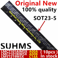 10 ชิ้น ใหม่เอี่ยม LMC7101 LMC7101AIM5X LMC7101A AOOA A00A LMC7101BIM5X LMC7101B AOOB A00B LMV7219M5