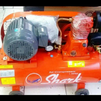 Kompresor Angin Shark 1/4 Hp Plus Dinamo LZPM 5114 Kompresor 0.25hp