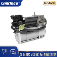 Engine Parts Air Suspension Compressor Pump Kit 00-06 Gas Diesel M57 M54 M62 3.0 4.4 4.6 4.8 L For BMW X5 E53
