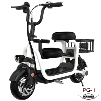 【e路通】PG-1 寵兒 48V 高碳鋼 鋰電 10AH 寵物親子 LED燈 摺疊電動車(電動自行車)
