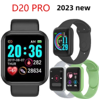 2023 new D20 Pro Smart Watch Y68 Bluetooth Fitness Tracker Sports Watch Heart Rate Monitor Blood Pressure Smart Bracelet pk D18