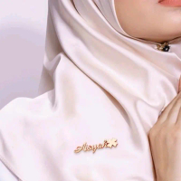 BROS CUSTOME NAMA HIJAB LAPIS EMAS 24K Free CICIN Kerudung Muslim