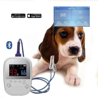 Pet Hospital Handheld Veterinary Pulse Oximeter for Cats/Dogs