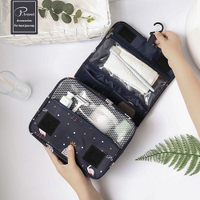 ✤宜家✤ins網紅新款大容量化妝包 便攜簡約韓國出差旅行洗漱包