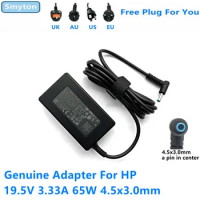 Original 65W AC Adapter Charger For HP 19.5V 3.33A 65W TPN-DA17 TPN-CA17 TPN-LA17 TPN-AA06 Laptop Power Supply