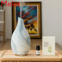 Glass Ultrasonic Domestic Aromatherapy Bedroom Humidification Sleep Aid Mute Essential Oil Incense Spray Lamp Plug-in
