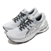 Asics 慢跑鞋 Gel Kayano 27 白金版 女鞋 亞瑟士 路跑 高支撐 彈性 穩定 輕量 灰 銀 1012A763020