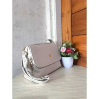Tas Papillon Bandung K3302 Kulit Asli Elegan Gading