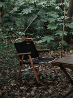 Fantasy Garden夢花園kermit克米特實木折疊椅戶外露營休閑靠背椅