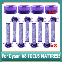 For Dyson V8 FOCUS MATTRESS Vacuum Cleaner Pre Post Filter Accessories Spare Parts Replacement Attachment Kit