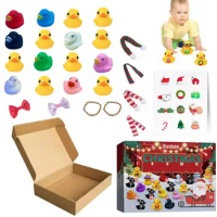 Toy Advent Calendar Christmas Advent Calendar For Kids Advent Calendar With Rubber Ducks And Accessories Bath Toy Christmas