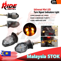 Universal Motosikal  Mini SIGNAL LED REAR FRONT Side Signal Light Isyarat Untuk Yamaha LC135 Y15 Y16