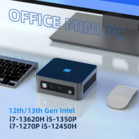 13th Gen Office Mini PC Intel i7-13620H 16GB/32GB DDR4 3200MHz 1TB M.2 NVME SSD PICE4.0 Windows 11 WiFi6 Bluetooth5.2 4K UHD