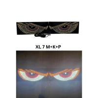 Exclusive Sale Lampu Led Animasi Mata Usb 5V 11 Mode Nyala Kedip Lampu Animasi Hiasan Mobil Bis Truk