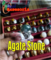 Cincin Batu Akik Agate Stone