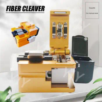 High Precision S09 Fiber Cleaver Hot-melt Optical Fiber Cutting Knife Fiber Optic Cleaver Fiber Cutter Fiber Core Collection Box