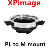 XPimage Adapter for PL Cine Mount Lens to Leica M Camera.PL-L/M9P M10 M11 M240 TECHART LA-EA9 for SONY A7R5 R4 R3 R2 Auto Focus