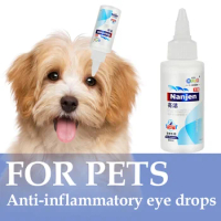 Pet Eye Drops Older Dogs, Cats, Dogs Eye Cataracts Cornea Eye Conjunctiva Whitening Aging