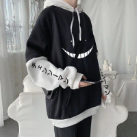 Hoodies Anime Assassination Classroom Sweatshirt Men Winter Harajuku Streetwear Gothic Women Clothes Oversized Hoodie