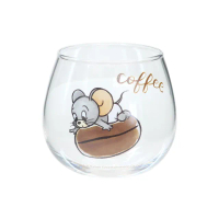【sunart】湯姆貓與傑利鼠 不倒翁玻璃杯 Tom and Jerry 泰菲(餐具雜貨)