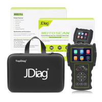 Motorbike Diagnostic Scanner For JDiag M100 Pro Code Reader For BMW Honda Yamaha Suzuki KTM AEON ABS Test OBD2 Fault Diagnostic