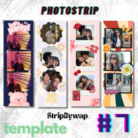 #7 PHOTOSTRIP PHOTOBOX CUSTOM cetak photo selfie photobooth lucu aesthetic template