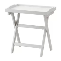 MARYD 托盤桌, 灰色, 58x38x58 公分
