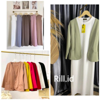 NABILA SET BLAZER DAN INNER KNIT DRESS IMPORT