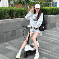 折疊電動車 小型電動車 迷你 電動滑板 兩輪車 代步車 電瓶車 代駕折疊電動車小黃鴨可折疊式小型超小滑板車成人上班校園代步車公司貨 可開發票