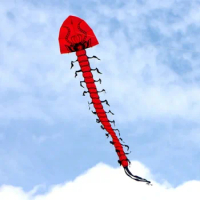 free shipping centipede kites flying tools Easy to fly breeze kite thread wheel flying ripstop nylon inflatable toys parachute