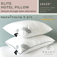 [COD] Enjoysleeping Luxury Hotel pillow Micro Down Alternative Anti DUST MITE