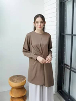 Ederra Larina Tunik / Atasan Wanita / Tunik Wanita L/XL Olive