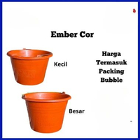 EMBER COR WARNA ORANGE BESAR ||EMBER COR WARNA ORANGE KECIL ||EMBER WARNA ORANGE || EMBER COR BAHAN 