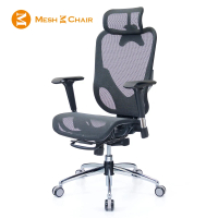 Mesh 3 Chair 華爾滋人體工學網椅-精裝版-酷黑(人體工學椅、網椅、電腦椅、主管椅)