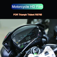 Motorcycle Cluster Scratch Protection Film Screen Protector For Triumph Trident RS765