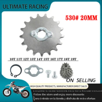 For 200 250cc Off-road Vehicle ATV, 530 Chain 20mm 10t 11T 12t 13T 14T 15t 16t 17T 18t 19T Tooth Front Engine Sprocket