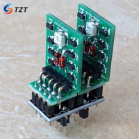TZT Discrete Dual Op Amp Double Differential Fully Symmetrical Discrete Circuit Compatible with OPA2604