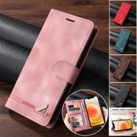 Retro Flip Leather Phone Case For Samsung Galaxy A14 A54 A13 A23 A33 A53 A73 A32 A52 A72 A51 A71 A50 A70 Wallet Card Cover Coque