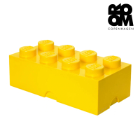 【Room Copenhagen】樂高 LEGO 八凸收納盒-黃色(40040632)