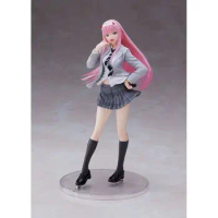 18cm DARLING In The FRANXX Zero Two Anime Girl Figure Sexy 02 Uniform Action Figure Adult Collectible Model Doll Toys Gifts