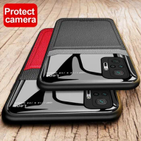 Redme note10pro Shockproof Case Leather Mirror Glass Back Phone Cover for Xiaomi redmi note 10 pro max not10 10pro note10 10s