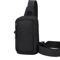 Mini Sling Bag Fashion Men Travel Sling Bag Small Chest Bag Adjustable Sling Bag For Cycling Shoulder Sports