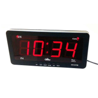 การขยาย, การจัดเรียง, Caixing นาฬิกาดิจิตอล LED DIGITAL CLOCK แบบแขวนผนัง รุ่น CX-2159 2158 เช่าสิ่ง