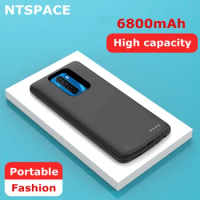 Portable Charger Cover For OPPO Reno 2Z Battery Cases 6800mAh Backup Power Bank Cover for OPPO Realme X2 Pro Charging Case