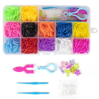 Weave Diy Bracelet Kit Crochet Hooks Colorful Creative Bracelet