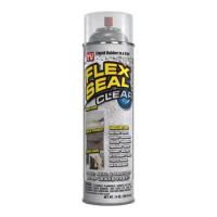 Flex Seal Aerosol Liquid Rubber Sealant Coating, 14 oz, Clear